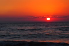 Pictur:Albena:Black Sea's sunrise at 06:43