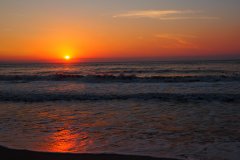 Pictur:Albena:Black Sea's sunrise at 06:47