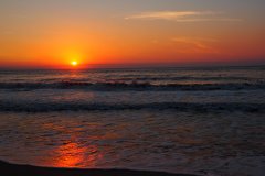 Pictur:Albena:Black Sea's sunrise at 06:47